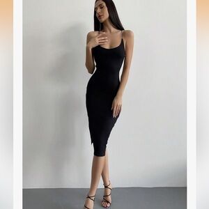 Verdusa Lace-Up Cami Open Back Dress Sz Med NWT